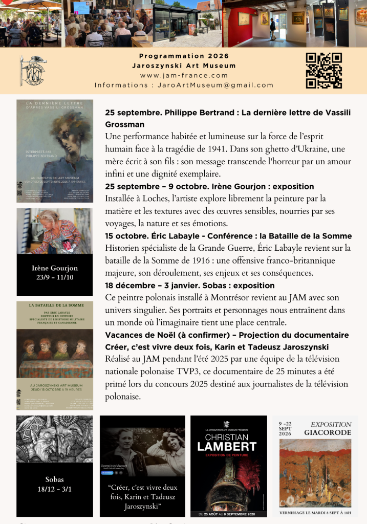 Evenements au Jarosyznski Art Museum 2026 mis à jour le 23/9/26